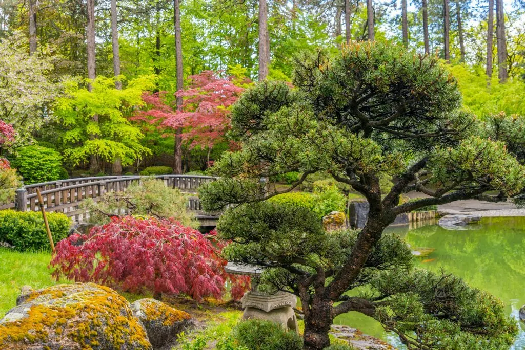 Jardin botanique Manito Park Spokane