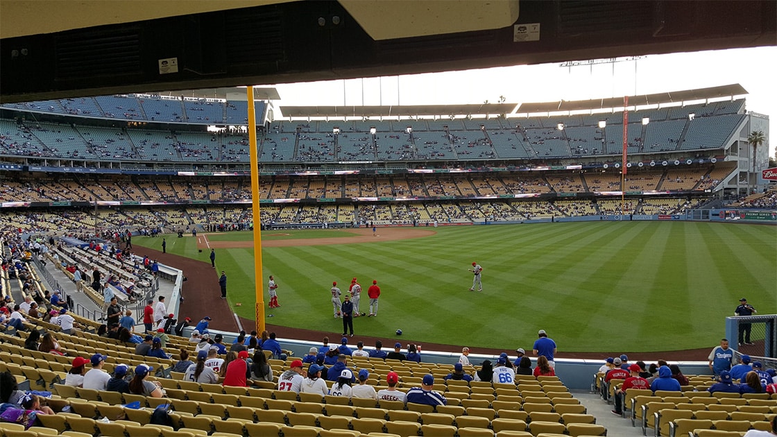 Places au Dodgers stadium