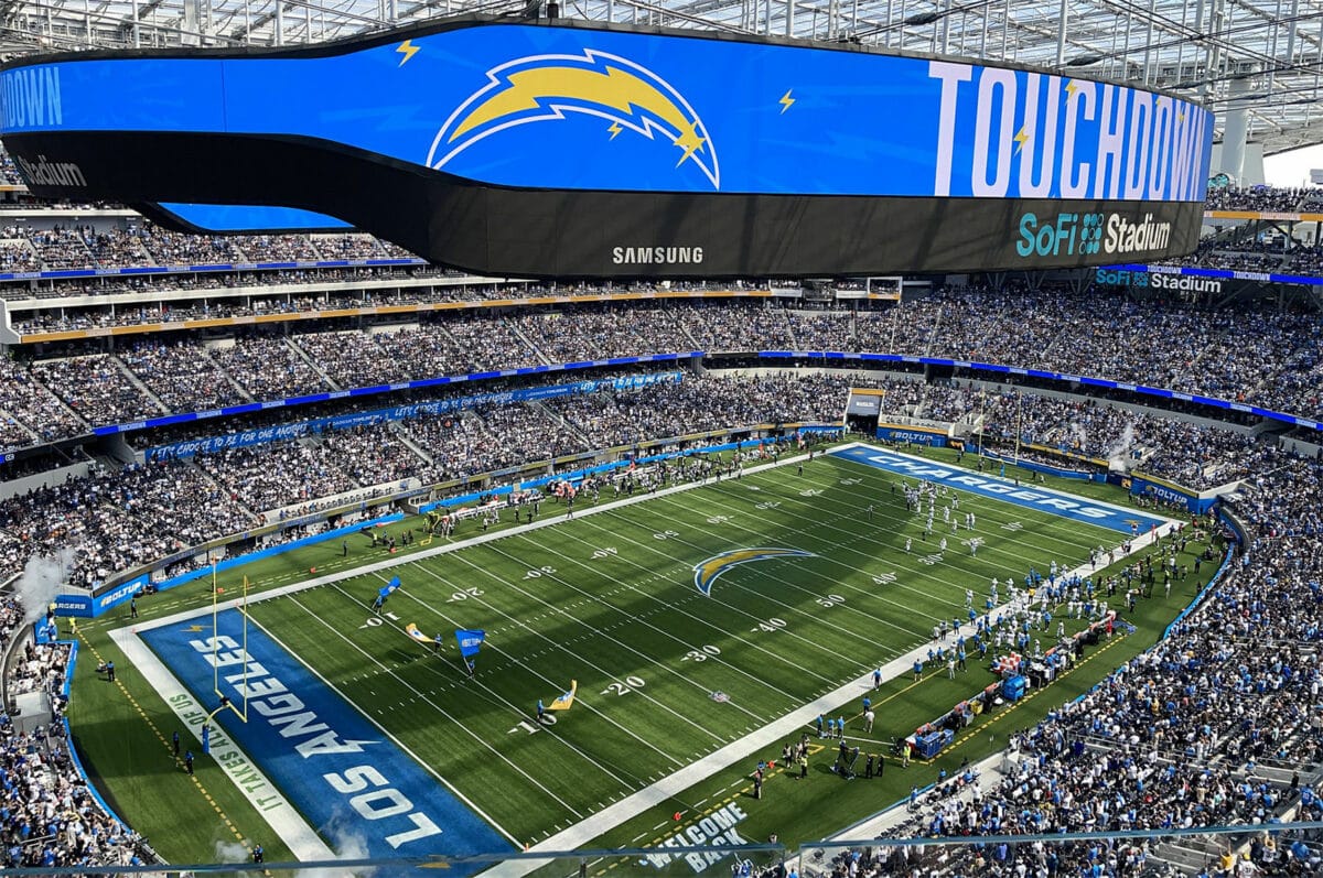 SoFi Stadium Chargers