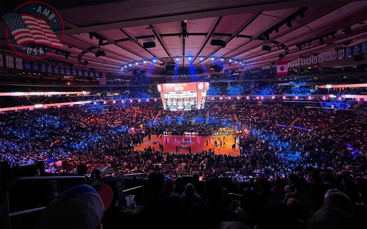 knicks nets Madison Square Garden