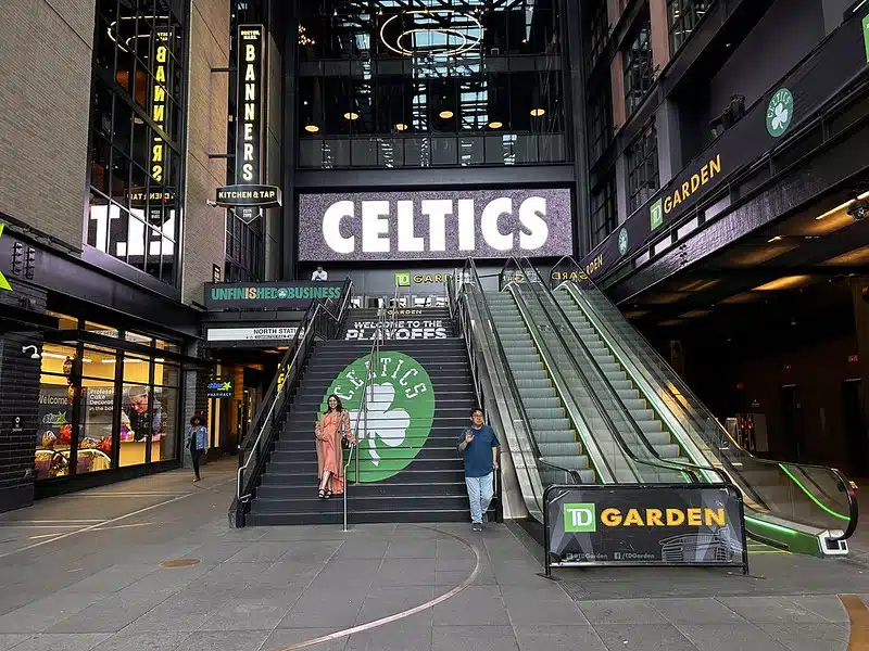 TD Garden Boston Celtics